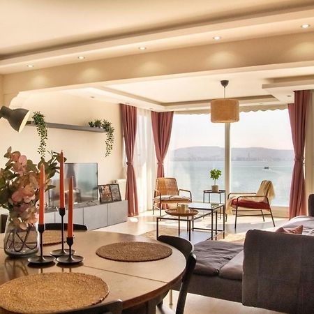 Exceptional Flat With Gorgeous Sea View In Izmir Apartment Ngoại thất bức ảnh