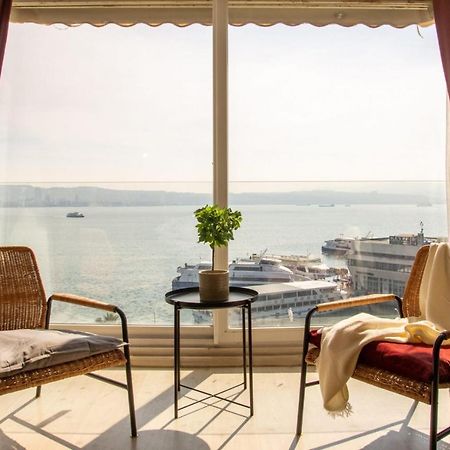 Exceptional Flat With Gorgeous Sea View In Izmir Apartment Ngoại thất bức ảnh
